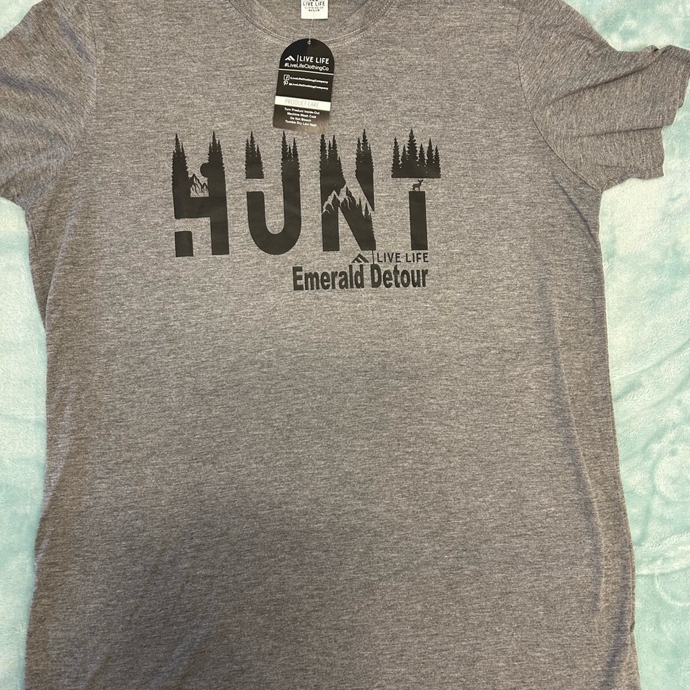 Gray Short Sleeve unisex Tee